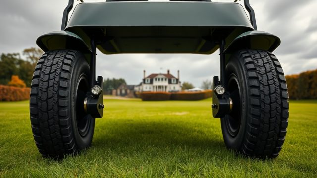 CartCraft Golf Cart Tire Pressure Tips: Optimal PSI for Performance and Safety
