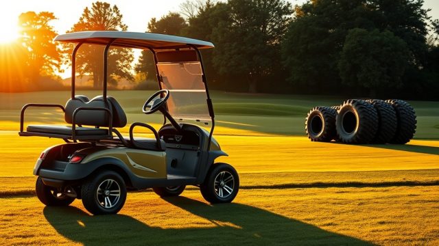 How Tire Size Affects Speed and Range on CartCraft Golf Carts