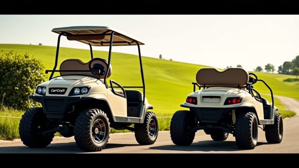 How Tire Size Affects Speed and Range on CartCraft Golf Carts
