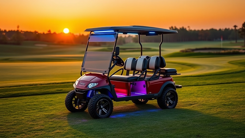 Customizing Your CartCraft Golf Cart with LED Lights and Accessories