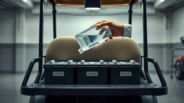 CartCraft Golf Cart Battery Water Level Maintenance: Keep Your Batteries Healthy
