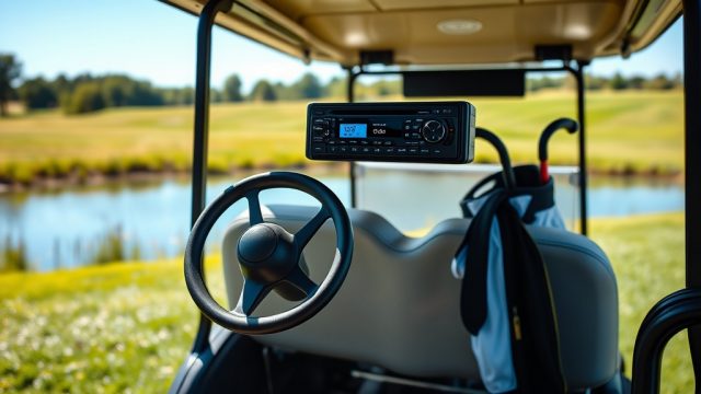 How to Install a Marine-Grade Stereo on a CartCraft Golf Cart